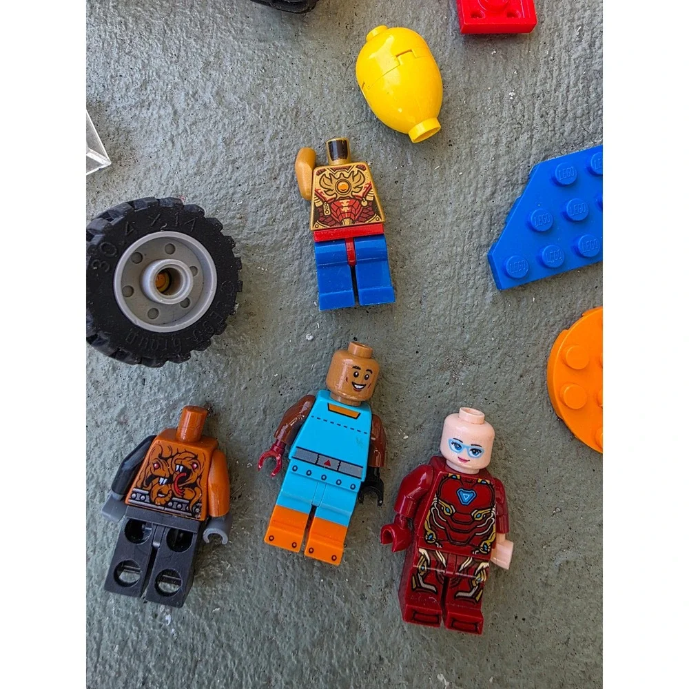 LEGO Marvel Super Heroes Spider-Man Miles Morales Iron‎ Man Minifigures Parts D1